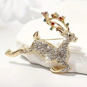 CHRISTMAS EVE FLIGHT BROOCH